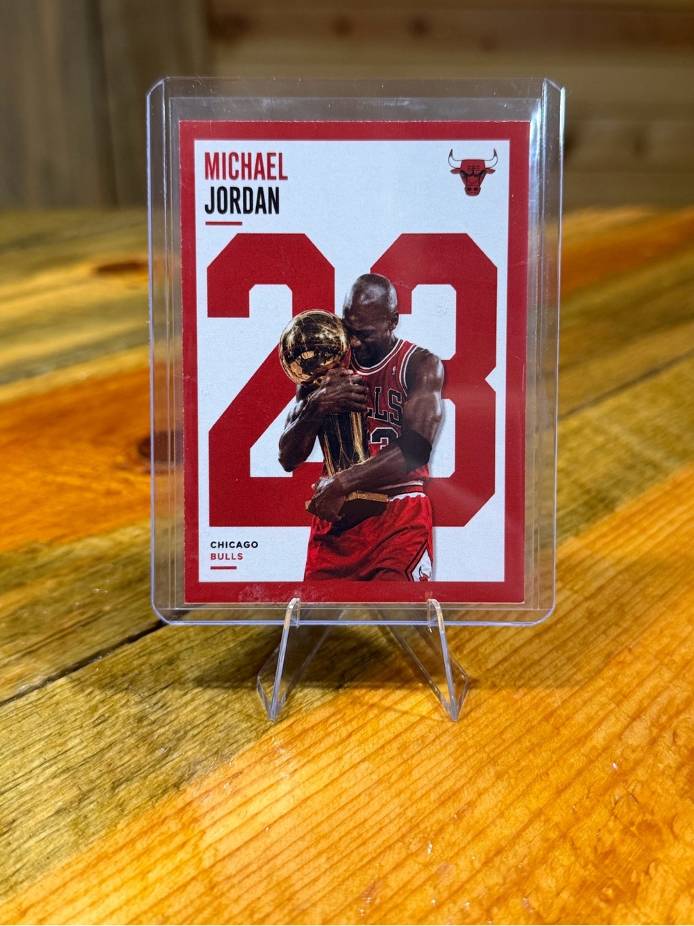 Michael Jordan Chicago Bulls Custom Basketball Trading Card